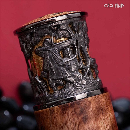  Авторский охотничий кинжал Русский лес № 39185 - мастера Златоуста