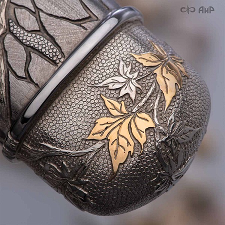  Авторский танто Кленовый сад № 39270 - мастера Златоуста