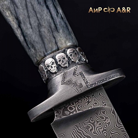 Авторский нож "Бессмертный" № 36903 - мастера Златоуста
