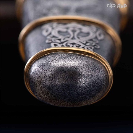  Гарнитур охотничий Царская охота № 39191 - мастера Златоуста