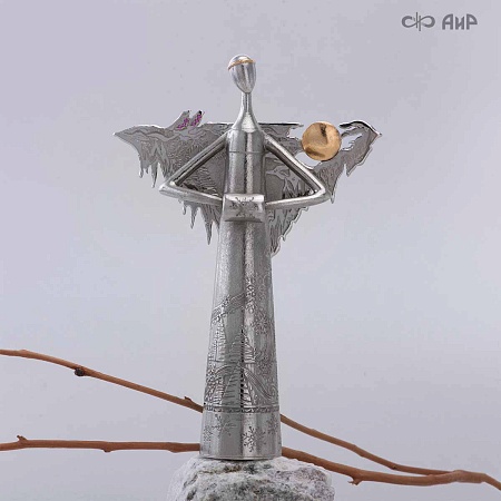  Авторский сувенир Ангел Зима № 39304 - мастера Златоуста