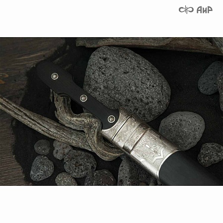 Кинжал Кавказский ручной работы № 35262 - от мастеров Златоуста